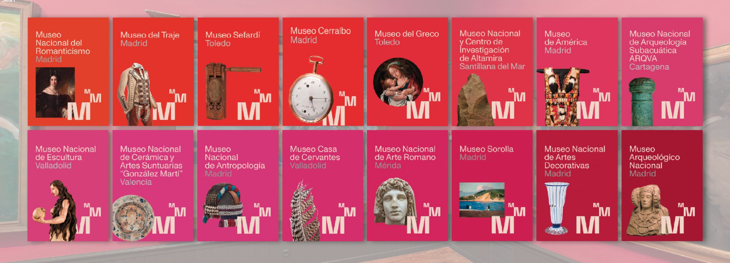 Visitas virtuales de los 16 museos estatales adscritos al Ministerio de Cultura y Deporte